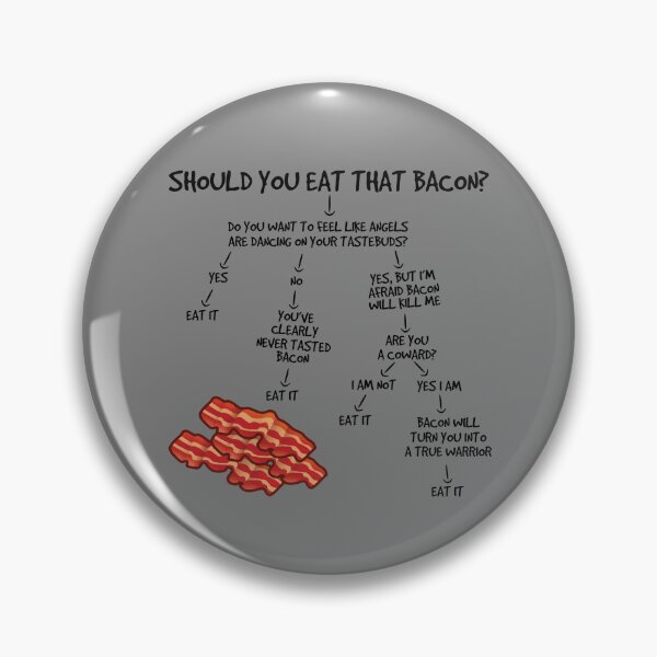 Item preview, Should You Eat That Bacon Funny Bacon Lover Gift Bacon Gear designed and sold by DynamicDesign.