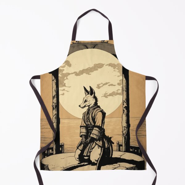 Item preview, Japanese Werewolf shaolin warrior designed and sold by Visual-wallart.