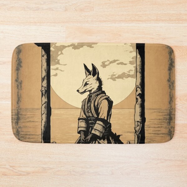 Item preview, Japanese Werewolf shaolin warrior designed and sold by Visual-wallart.