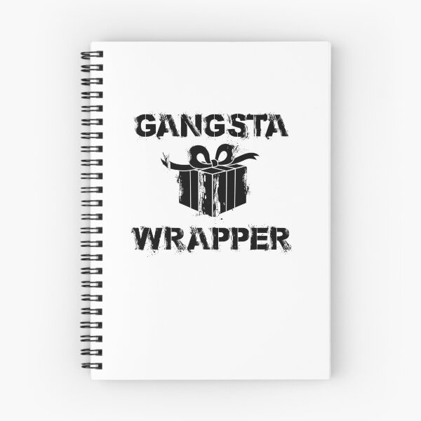 Item preview, Gangsta Wrapper  | Funny Holiday Pun  designed and sold by TeeTimeGuys.