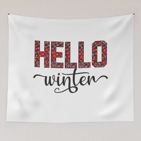 Item preview, Hello Winter designed and sold by VibrantGifts.