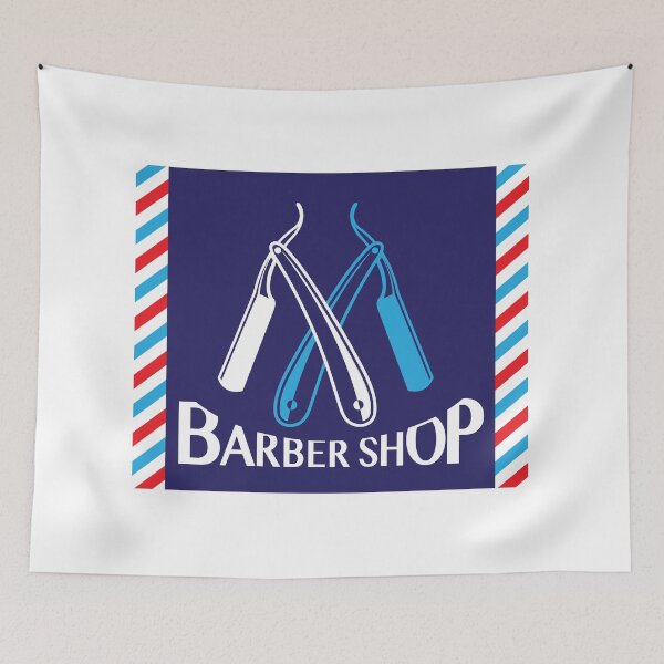Item preview, Barber Shop logo designed and sold by vectorworks51.