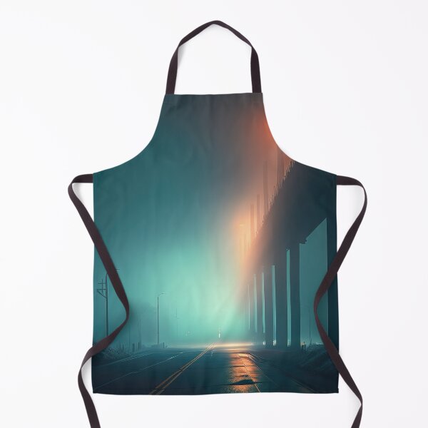 Item preview, Dystopian highway in the mist designed and sold by RK - Shop.