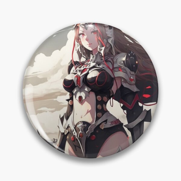 Item preview, Red eye apocalypse shaman woman anime character designed and sold by Dark Fantasy Store.