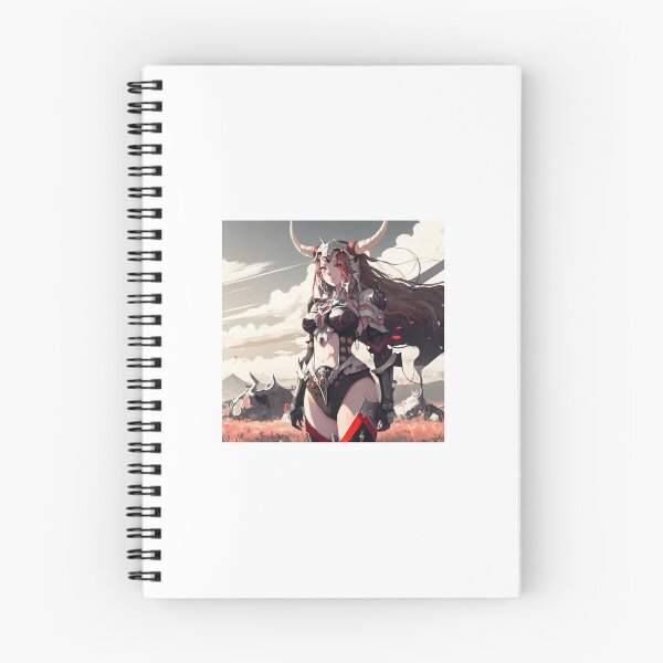 Item preview, Red eye apocalypse shaman woman anime character designed and sold by Dark Fantasy Store.