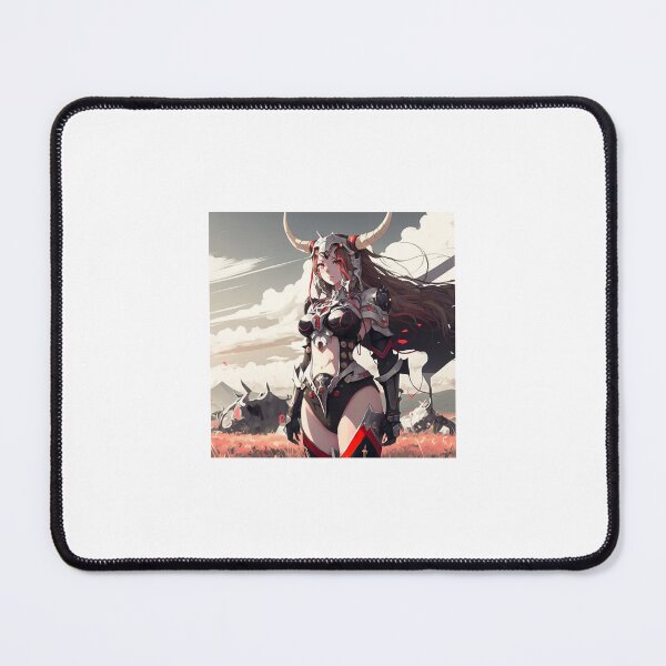 Item preview, Red eye apocalypse shaman woman anime character designed and sold by Dark Fantasy Store.
