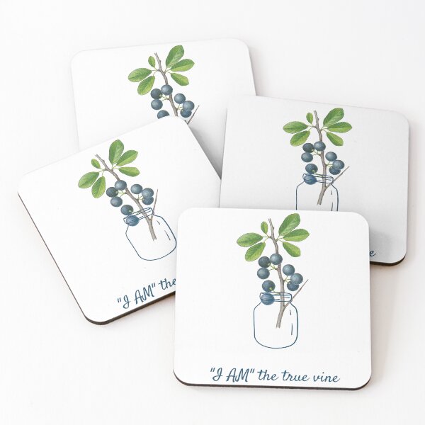 Item preview, Jesus is the vine John 15:4 designed and sold by Guntherschrenk.