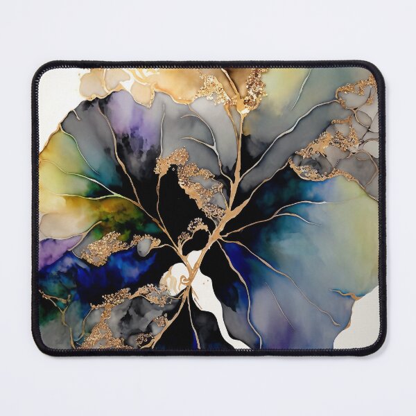 Item preview, Hydrangea Scent - Abstract Alcohol Ink Resin Art designed and sold by inkvestor.