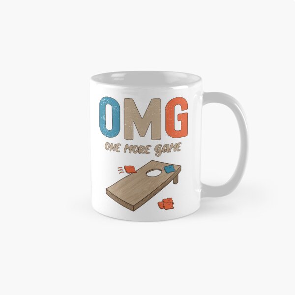 Item preview, OMG One More Game Toss Like a Boss Cornhole Champion  I Suck at Cornhole Funny Apparel designed and sold by grinta2021.