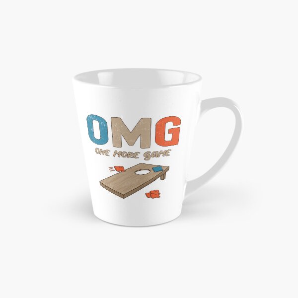 Item preview, OMG One More Game Toss Like a Boss Cornhole Champion  I Suck at Cornhole Funny Apparel designed and sold by grinta2021.