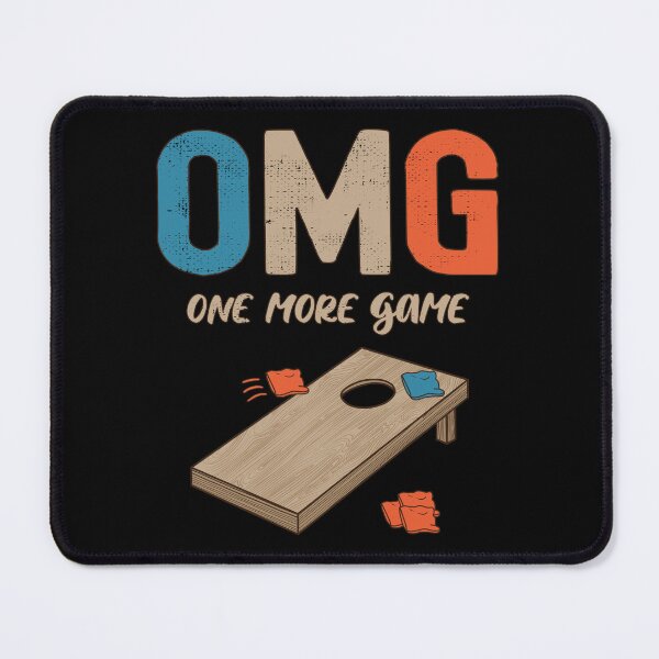 Item preview, OMG One More Game Toss Like a Boss Cornhole Champion  I Suck at Cornhole Funny Apparel designed and sold by grinta2021.