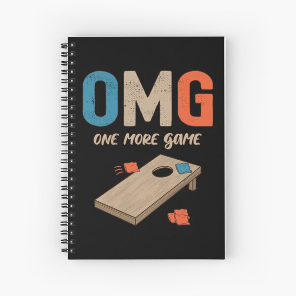 Item preview, OMG One More Game Toss Like a Boss Cornhole Champion  I Suck at Cornhole Funny Apparel designed and sold by grinta2021.