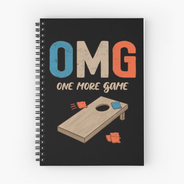 Item preview, OMG One More Game Toss Like a Boss Cornhole Champion  I Suck at Cornhole Funny Apparel designed and sold by grinta2021.