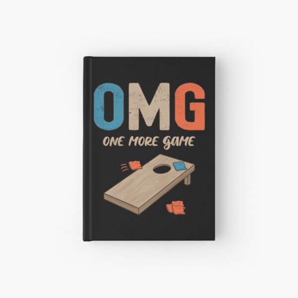Item preview, OMG One More Game Toss Like a Boss Cornhole Champion  I Suck at Cornhole Funny Apparel designed and sold by grinta2021.