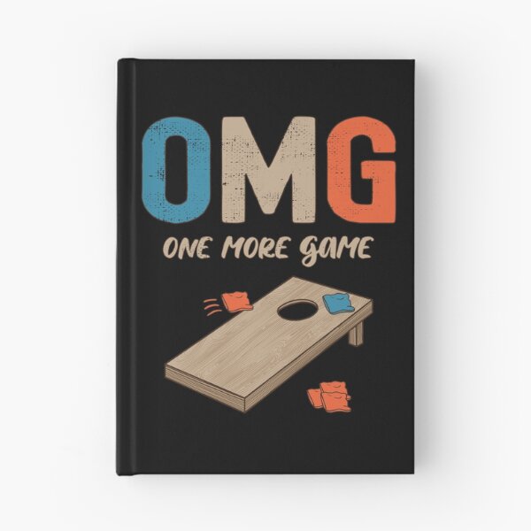Item preview, OMG One More Game Toss Like a Boss Cornhole Champion  I Suck at Cornhole Funny Apparel designed and sold by grinta2021.