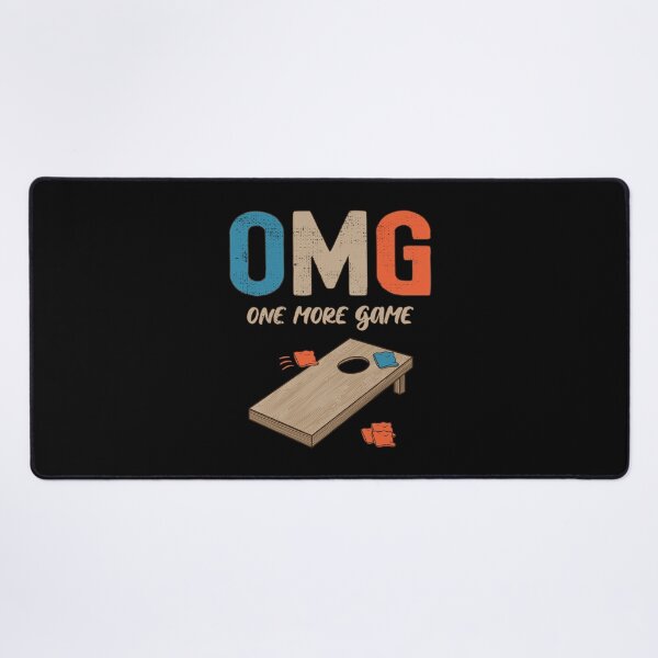 Item preview, OMG One More Game Toss Like a Boss Cornhole Champion  I Suck at Cornhole Funny Apparel designed and sold by grinta2021.