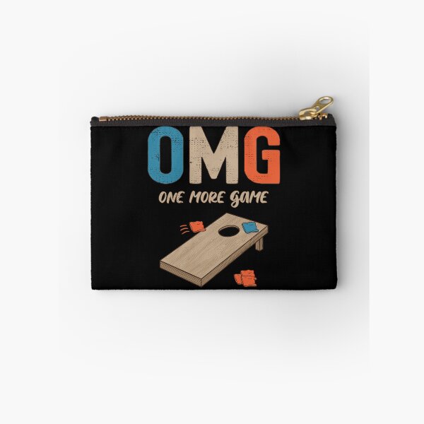 Item preview, OMG One More Game Toss Like a Boss Cornhole Champion  I Suck at Cornhole Funny Apparel designed and sold by grinta2021.