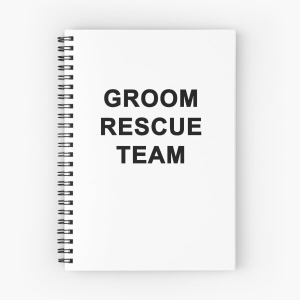 Item preview, Groom Rescue Team Funny Wedding Humor  designed and sold by TeeTimeGuys.