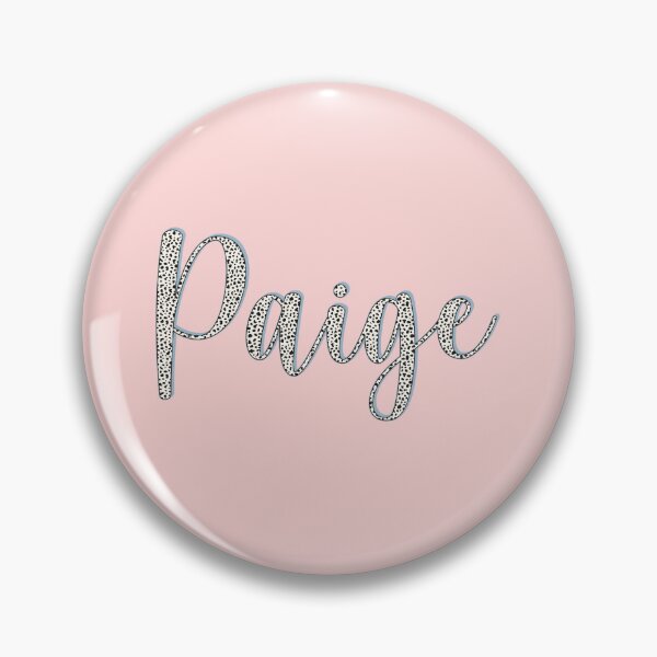 Item preview, Paige name, Dalmatian pattern Paige first name designed and sold by Danylo Mikhnievych.