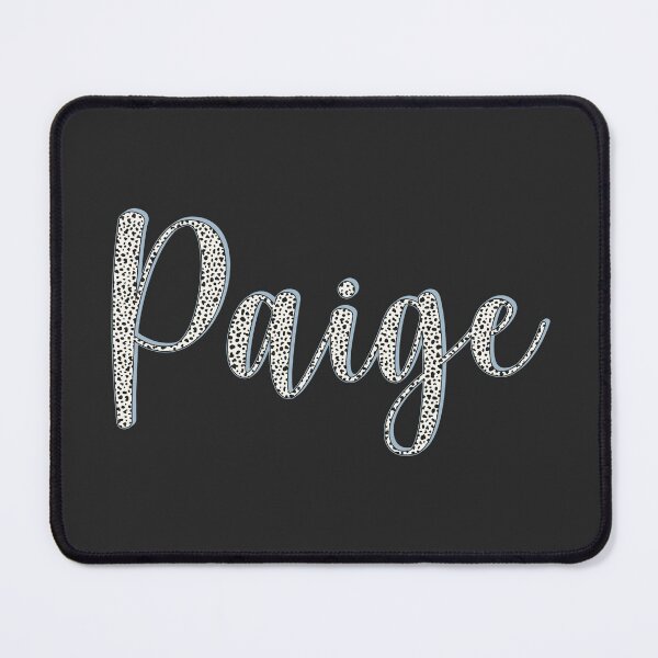 Item preview, Paige name, Dalmatian pattern Paige first name designed and sold by Danylo Mikhnievych.