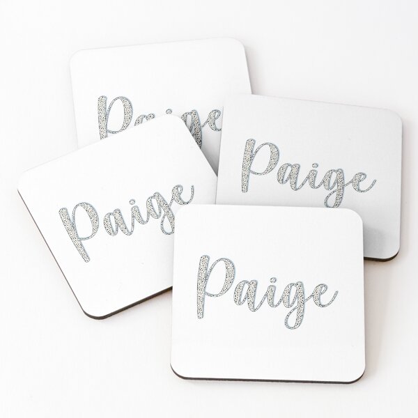 Item preview, Paige name, Dalmatian pattern Paige first name designed and sold by Danylo Mikhnievych.