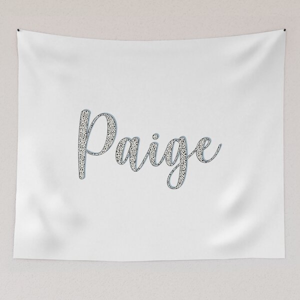 Item preview, Paige name, Dalmatian pattern Paige first name designed and sold by Danylo Mikhnievych.