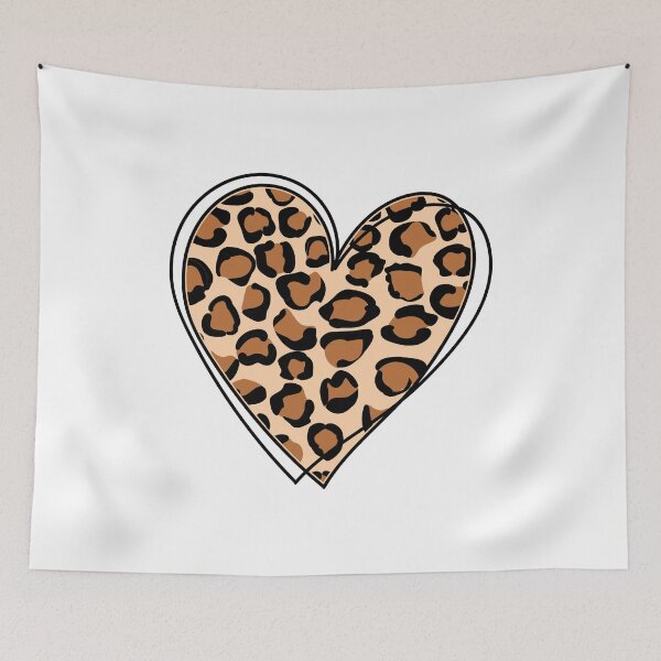 Item preview, Leopard Print Valentines Day Valentines Day For Woman Heart Cute Valentine Valentines Day Gift Cheetah Valentines designed and sold by HAWORD.