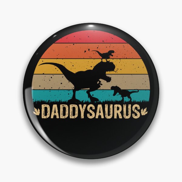 Item preview, Daddysaurus T-Rex Retro Father's Day Dinosaur Dad T-Rex Gear designed and sold by DynamicDesign.
