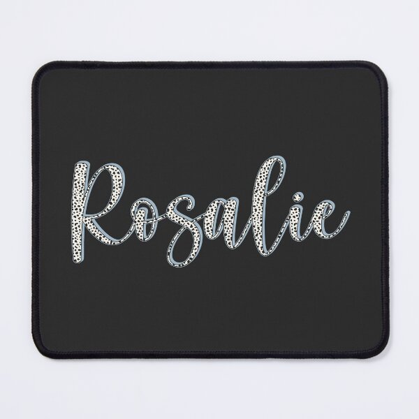 Item preview, Rosalie name, Dalmatian pattern Rosalie first name designed and sold by Danylo Mikhnievych.