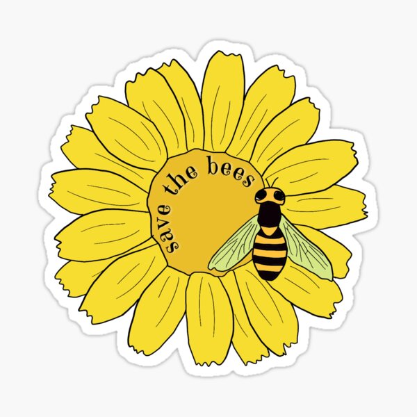 Save the bees Sticker