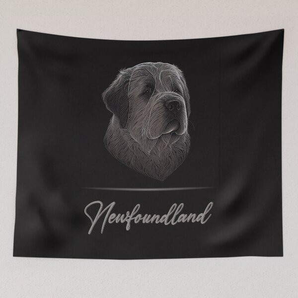 Item preview, Newfoundland Portrait designed and sold by Best-Breeds.