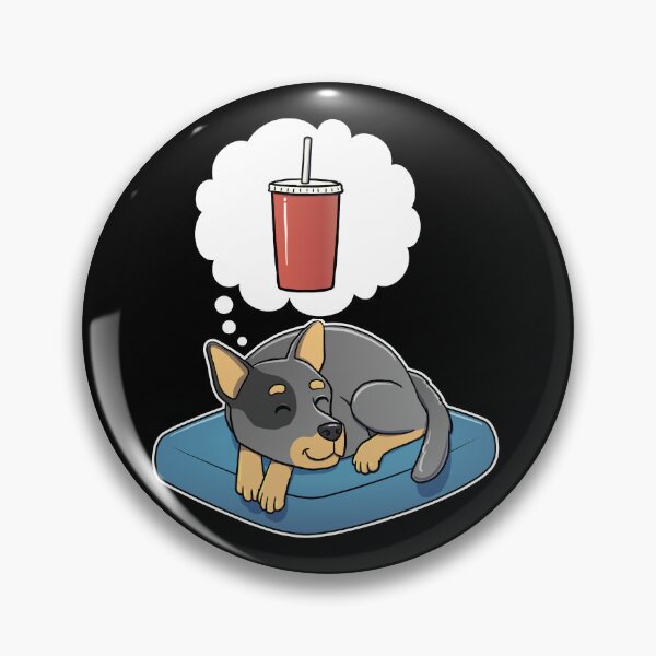 Artikelvorschau, Australian Cattle Dog dreaming about Soda entworfen und verkauft von DoggieDelights.