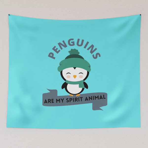 Item preview, Penguins are my spirit animal designed and sold by GasconyPassion.