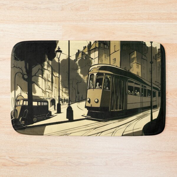 Item preview, A Tram in 1930s Paris, France designed and sold by Styrman.