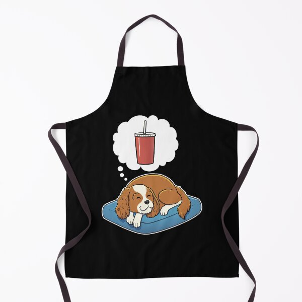 Item preview, Cavalier King Charles Spaniel dreaming about Soda designed and sold by DoggieDelights.