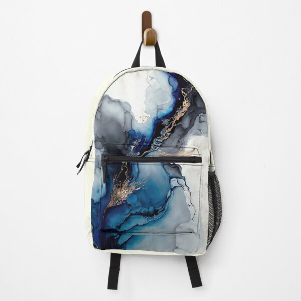 Item preview, Azure Dreams - Abstract Alcohol Ink Resin Art designed and sold by inkvestor.