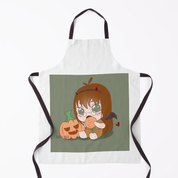 Item preview, Cute Chibi Girl in Devil Costume Clipart Sticker designed and sold by SinaBaniArt.