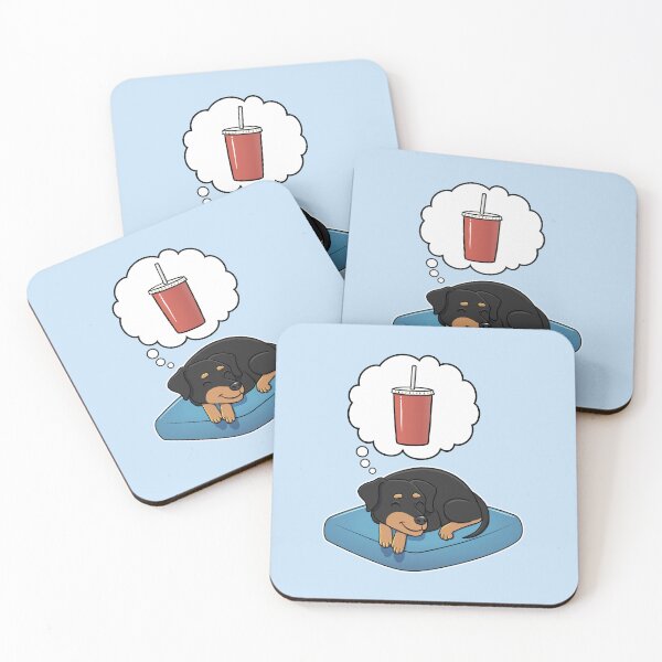 Item preview, Miniature Pinscher dreaming about Soda designed and sold by DoggieDelights.