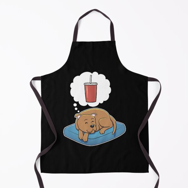 Item preview, Staffordshire Bull Terrier dreaming about Soda designed and sold by DoggieDelights.