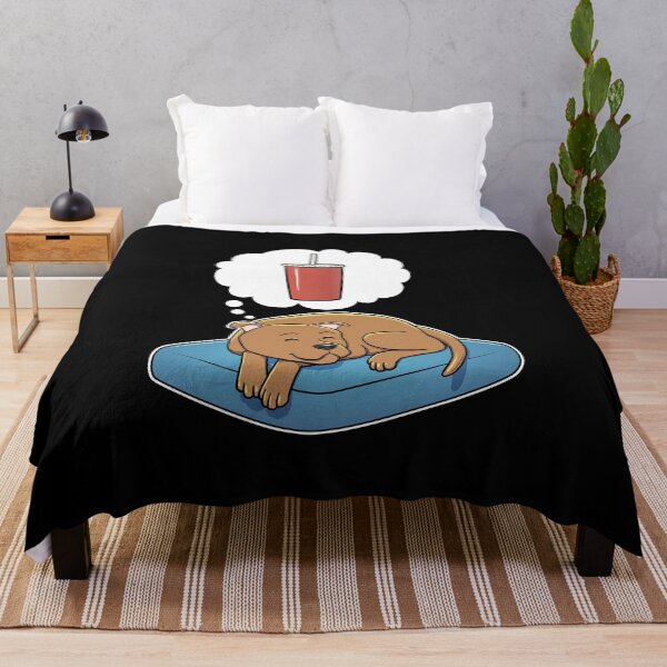 Item preview, Staffordshire Bull Terrier dreaming about Soda designed and sold by DoggieDelights.