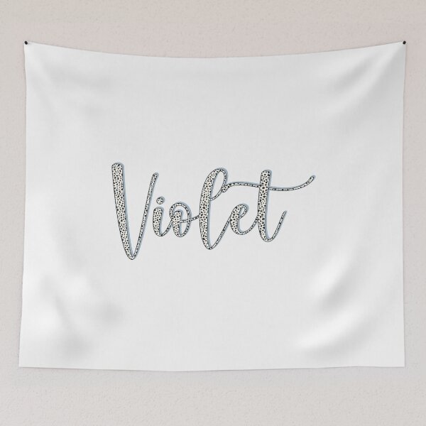 Item preview, Violet name, Dalmatian pattern Violet first name designed and sold by Danylo Mikhnievych.