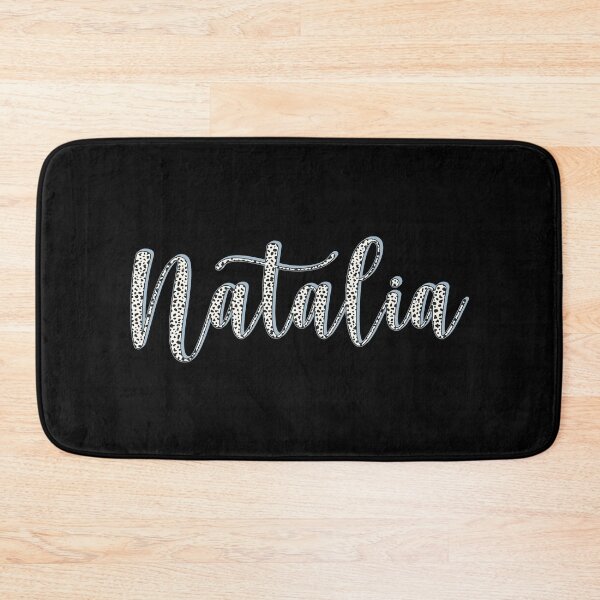Item preview, Natalia name, Dalmatian pattern Natalia first name designed and sold by Danylo Mikhnievych.