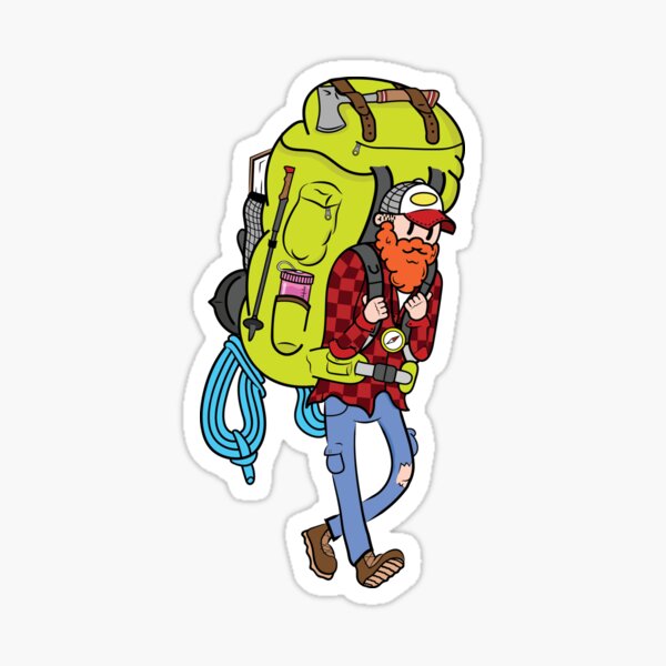 The Traveler Sticker