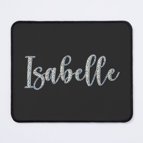 Item preview, Isabelle name, Dalmatian pattern Isabelle first name designed and sold by Danylo Mikhnievych.