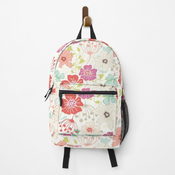 Item preview, Summer Red Wildflowers Meadow. Floral Surface Pattern. designed and sold by LotusBlanc.
