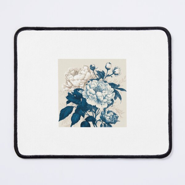 Item preview, White and blue flowers designed and sold by Dark Fantasy Store.