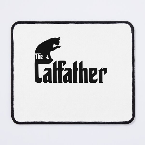 Item preview, The Catfather - Black on white designed and sold by AntibodyDP7.