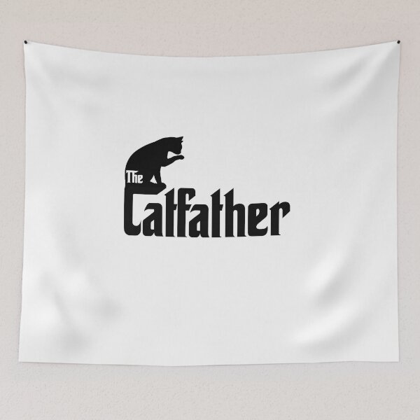Item preview, The Catfather - Black on white designed and sold by AntibodyDP7.