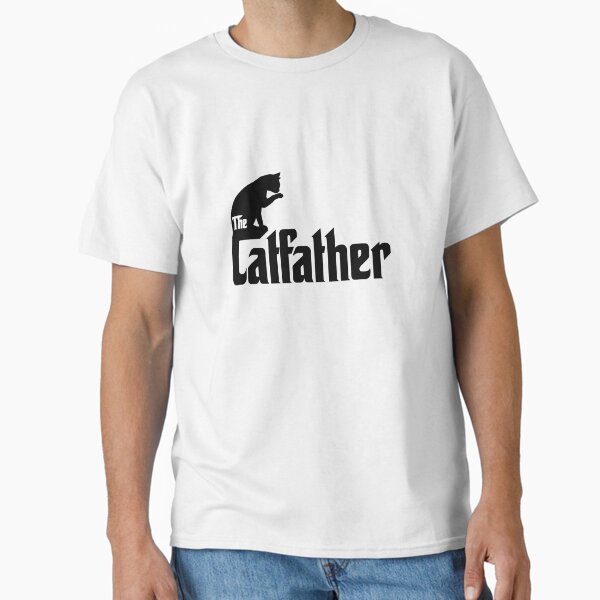 Item preview, The Catfather - Black on white designed and sold by AntibodyDP7.