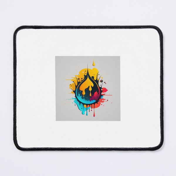 Item preview, Water drop yellow blue red designed and sold by Dark Fantasy Store.